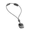 Mini Necklace Neck Massager 4 Modes 9 Strength 3 Gears Hot Compress Dual Pulse Smart Pendant Massager Grey