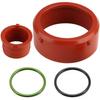 4 BUCĂȚI pentru Mercedes OM642 A0179973545 A0149976445 Kit Garnituri Admisie Turbo & Ventilație Negru Verde Kit Inele de Etanșare Turbocompresor Auto