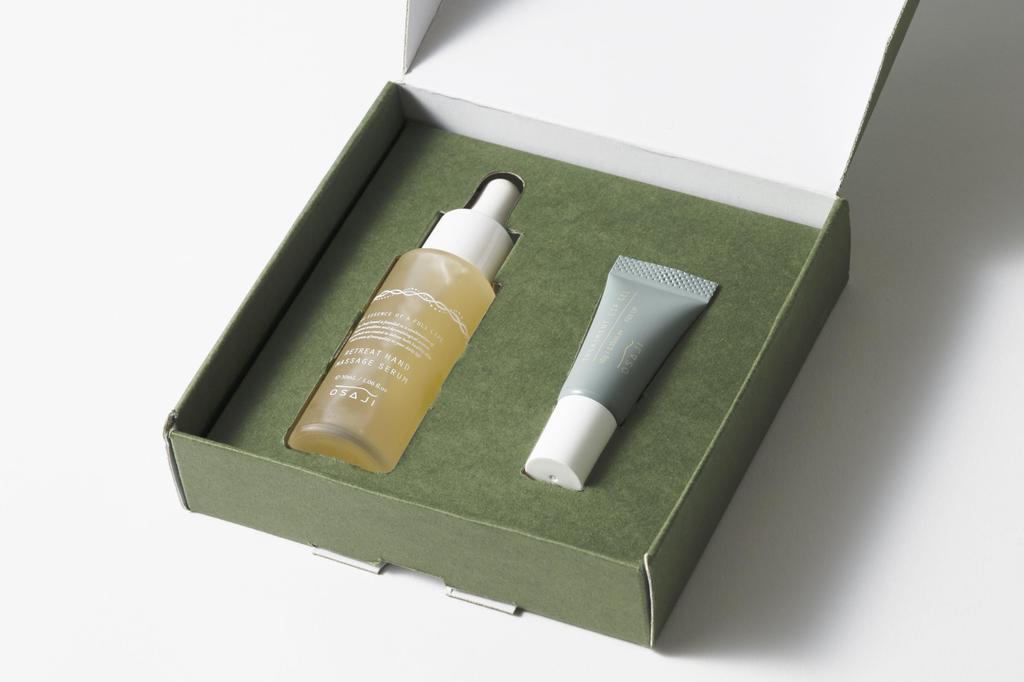 Osaji Retreat Hand Serum Lip Gift Moisturizing Hand Serum and Lip A Perfect Gift for & Set. Care. Birthdays.