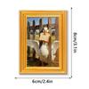 3D Wooden Photo Frame Poster Refrigerator Magnet - Creative and Quirky Decorative Magnet