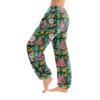 Women's Solid Color Trousers With Cuffs Casual Pants And Pajama Pants