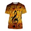 3D Printing New Fashion Pattern T-shirt Fashion Personality Men's/women's Harajuku Casual Round Neck Short-sleeved T-shirt