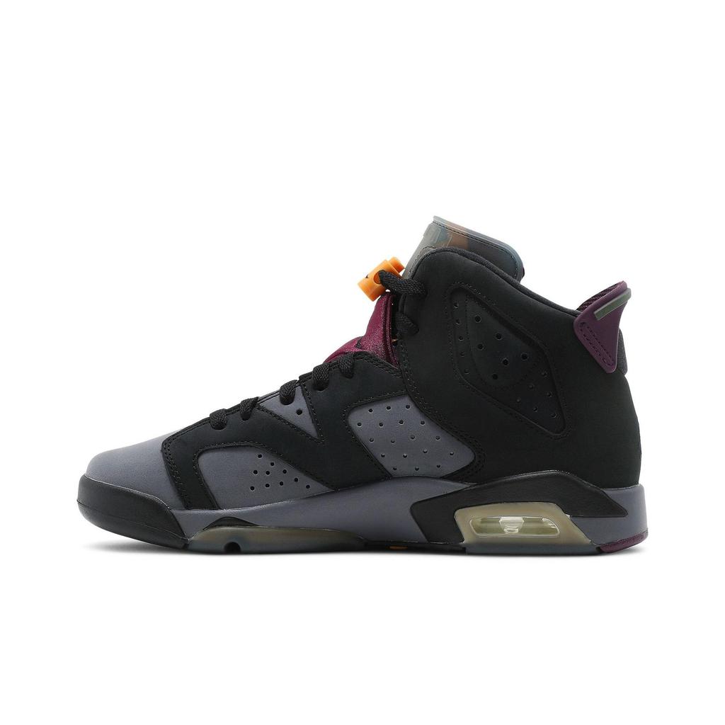 Air Jordan 6 Retro Grade School 'Bordeaux' (Unisex) Black / Light Graphite / Dark Grey / Bordeaux Kids' Basketball Shoes 384665 063