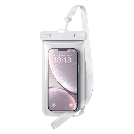 Waterproof Cell Phone Pouch Underwater Cell Phone Dry Bag Case Lanyard Beach Swimming Kayaking Boating Clear Phone Holder Protector