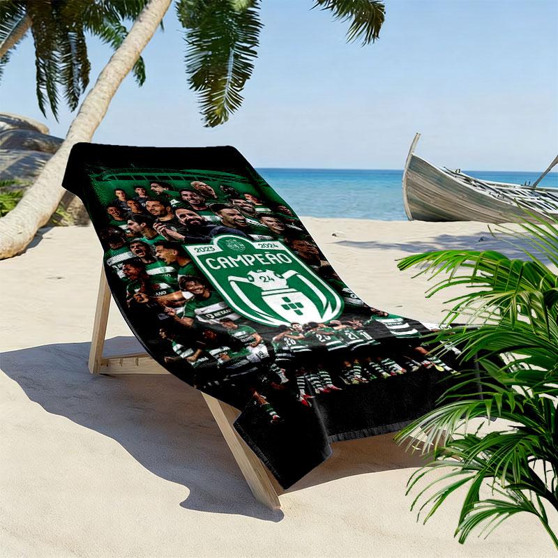 MHIH Print Beach Towel, Large Soft Quick Dry Towel for Beach Camping Swimming