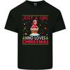 Just a Girl Who Loves Christmas Funny Unisexs Light Cotton TShirt