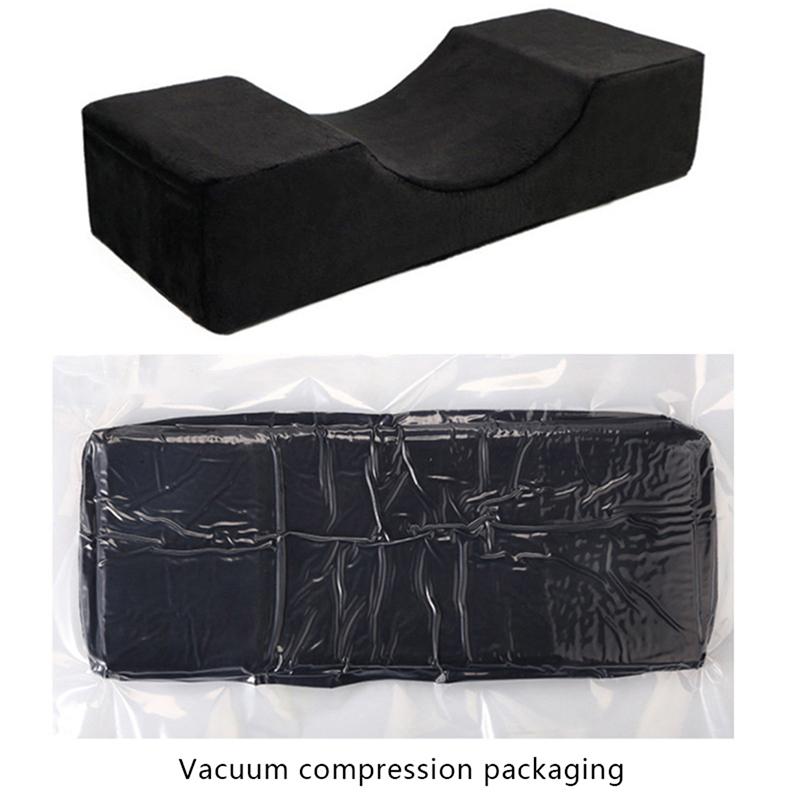 Lash Pillow Neck Support Eyelash Soft Pillow Grafting Eyelashes Memory Foam Eyelash Extension Pillow With Pocket Makeup Salon