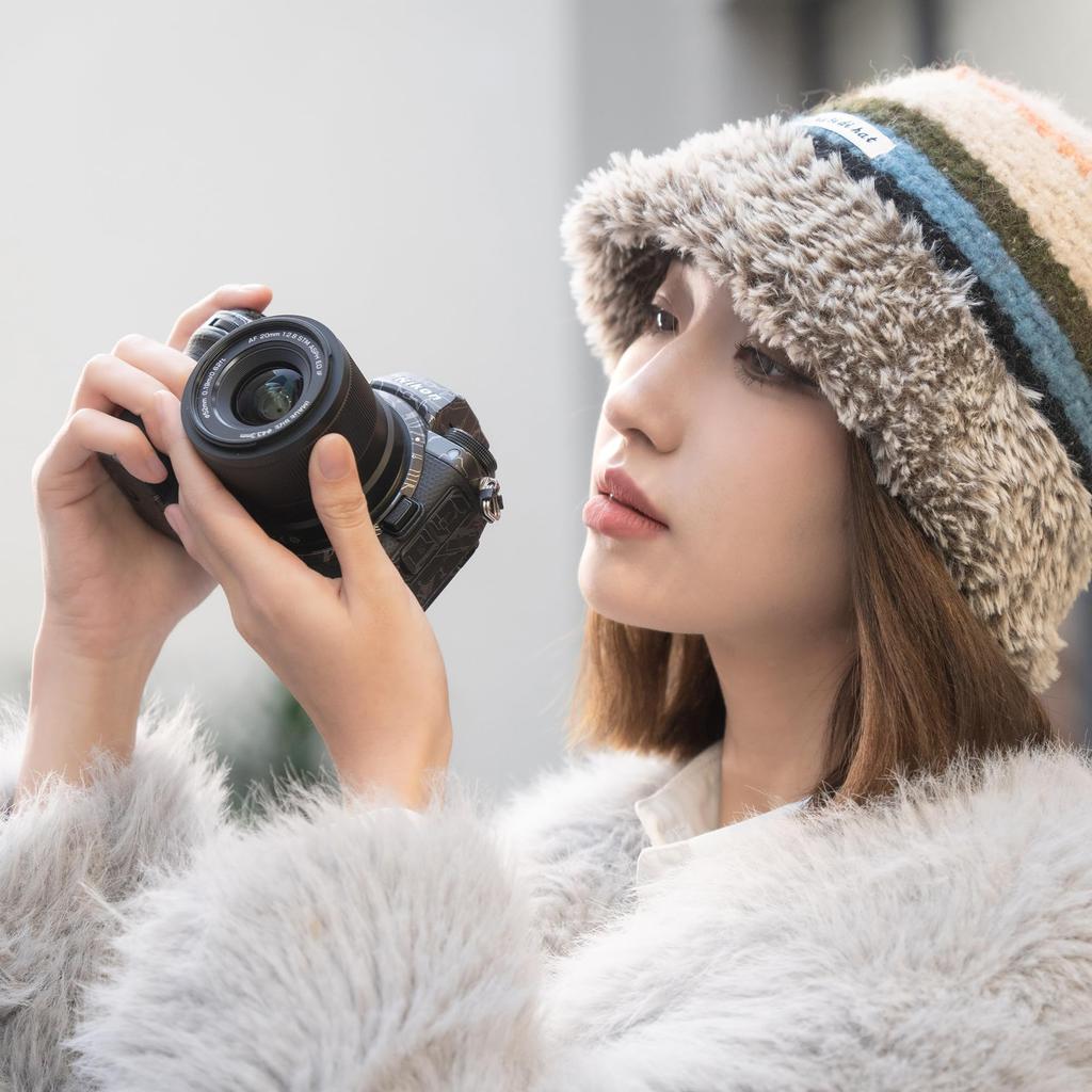 VILTROX AF 20mm Z Mount Nikon Z Mount Interchangeable Compatible with Nikon Z6II and Z9 Mirrorless Prime Lens F2.8 Wide-Angle Lens, Full-Frame Lens,