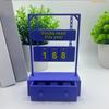 K1AE Creative Reading Progress Trackers With Number Display And Bookmarks Storage Drawer Books Read This Year Counter Gift
