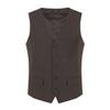 Basso Superior Wool Blended Soft Stretch Suit Vest (Bsy1Ve57A)