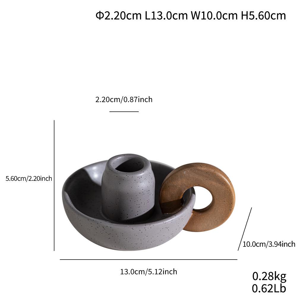 Creative Ceramic Candlestick Photography and Wedding Props