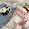 Women's Socks, Spring and Summer Fashion Lace Bow Socks, Breathable and Sweat-absorbing Trendy Mid-calf Socks