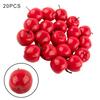 20pcs Simulation Fruits Apples Plastic Fake Red Green  Apples Photo Props Fruit Home Artificial Shop  Kitchen Model Decoration