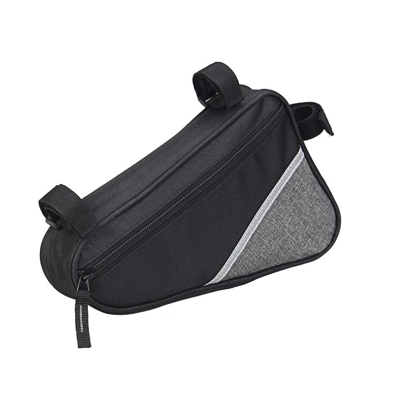 Waterproof Triangle Front Bike Bag Compatible With Mountain And Road Bikes Handlebar Mounted Anti-Splash Cycling Storage