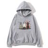 Halloween Costume Cat Women Hoodie Unisex Trendy Outerwear Mummy Ghost Witch Feline Bat Web Accents Casual Fashion Autumn Pullovers