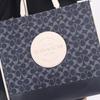 COACH handbag Dempsey 40 fragrant bud all over printed logo patch presbyopic tote bag Tote bag shopping bag shoulder crossbody jacquard fabric