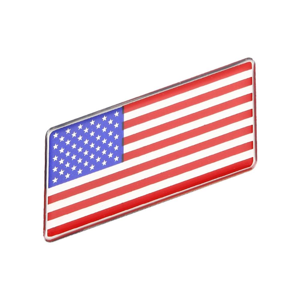 US Flag Stickers For Cars 3D Union Jack American Flag Stickers Car Metal Window Bumper Decal Sticker American British Flag