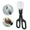 Portable Crawler Clip Insect Catcher Scissor Trap Transparent Clamp Tong Reptile Plastic for Indoor & Outdoor Garden Supplies
