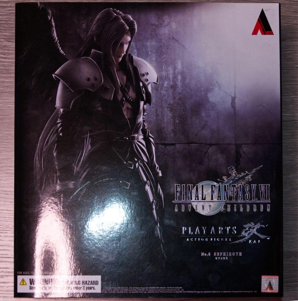 [USED] Play Arts Kai Final Fantasy VII Advent Children Sephiroth