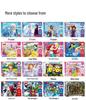 Paw Patrol & Spiderman Ice Princess 100-Piece Children's Puzzle Educational Toy