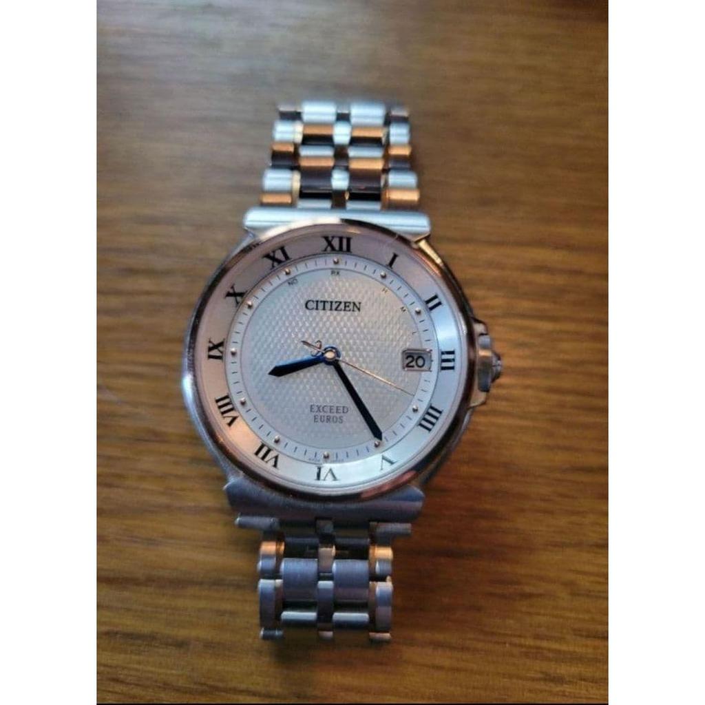 Used Citizen Watch Exceed Eco-Drive Radio Watch 35th Anniversary Model