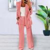 Cardigan aderente a tinta unita moda europea e americana 2024 Set completo da donna
