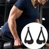 Ergonomic Pulley Cable Machine Handle Fitness Workout Band Handle Heavy Duty Working Out Handle for Gym Enduring