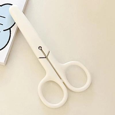 Kinderschere mit Abdeckung, Sicherheits-Schutzdesign Scharfe Schere, Bequemer Griff Sicherheitsschere für Schule Büro Zuhause Bastelwerkzeuge