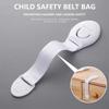 20Pieces Child Safety Cabinet Lock Child Safety Locks Drawer cabinet door lock Plastic protection Child Safety Door Lock