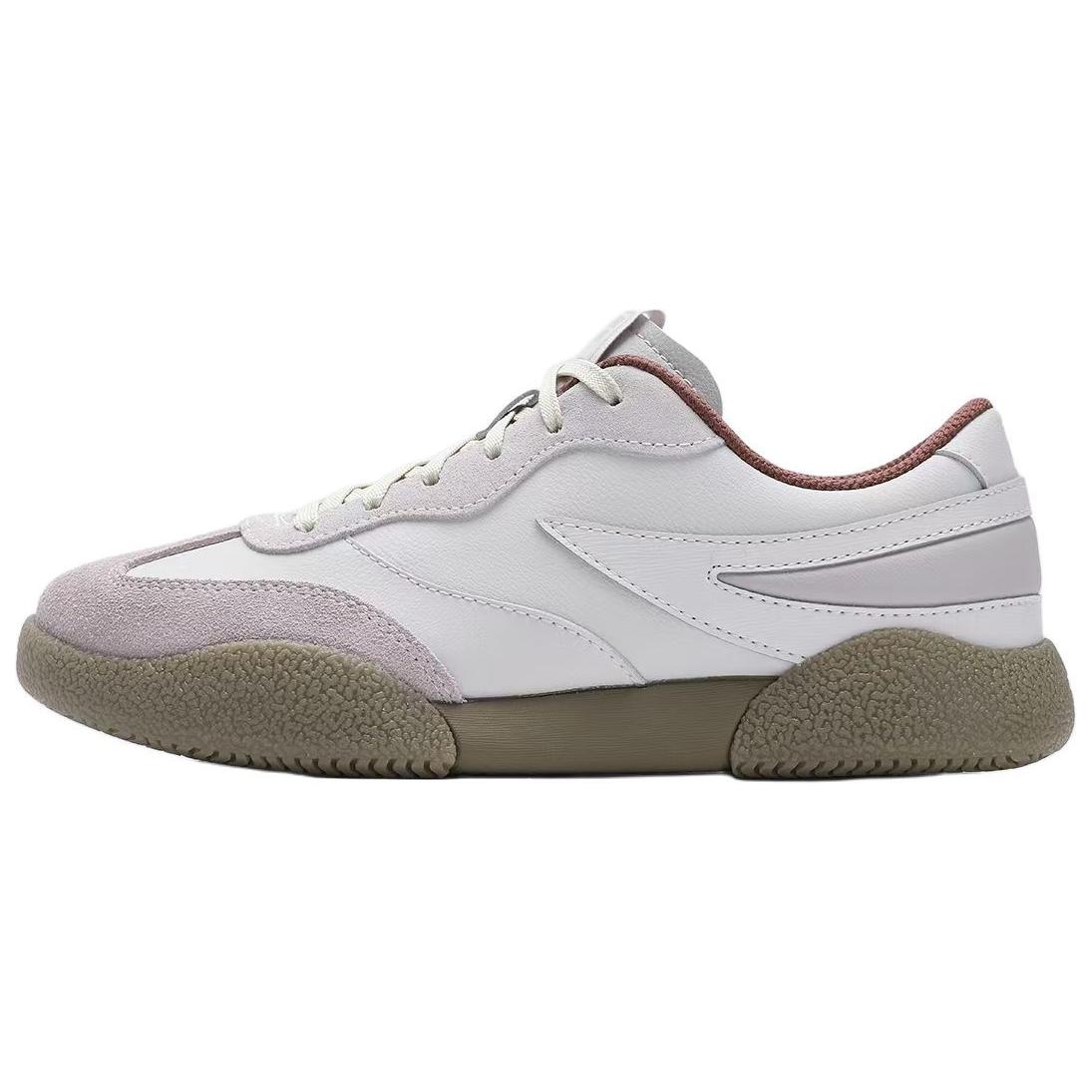 

Fila Пингвин Удобные Универсальные Низкие Кеды для Скейтбординга Женские кроссовки Белые Розовые F12W512207FGV 35.5