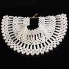 Cadenas Corporales de Perlas para Mujer Moda Tamaño Ajustable Collares de Hombro Tops Sexy Cadena Vestido de Novia Perlas Chal Joyería Corporal