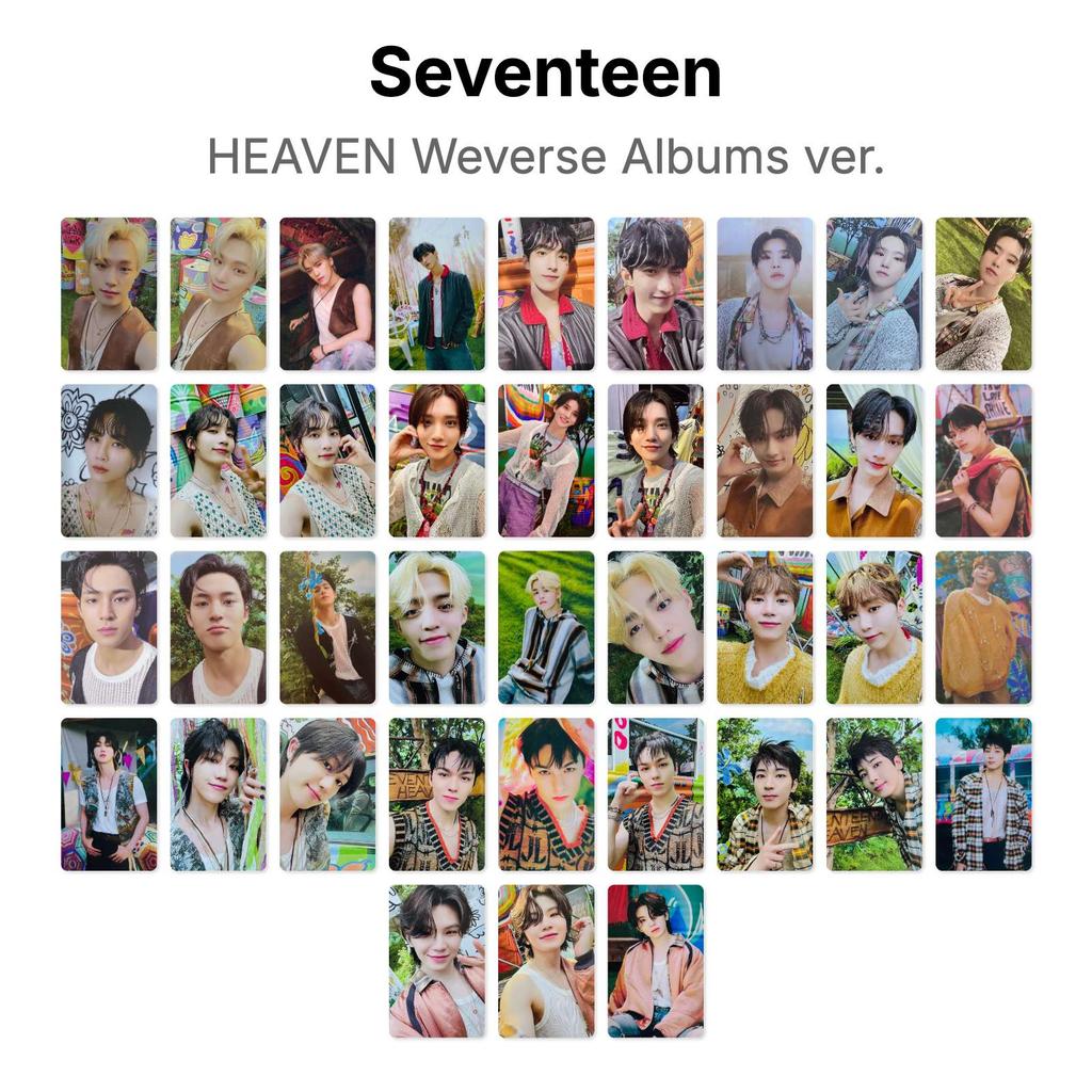 Seventeen HEAVEN Weverse Albums ver. Official Photocard