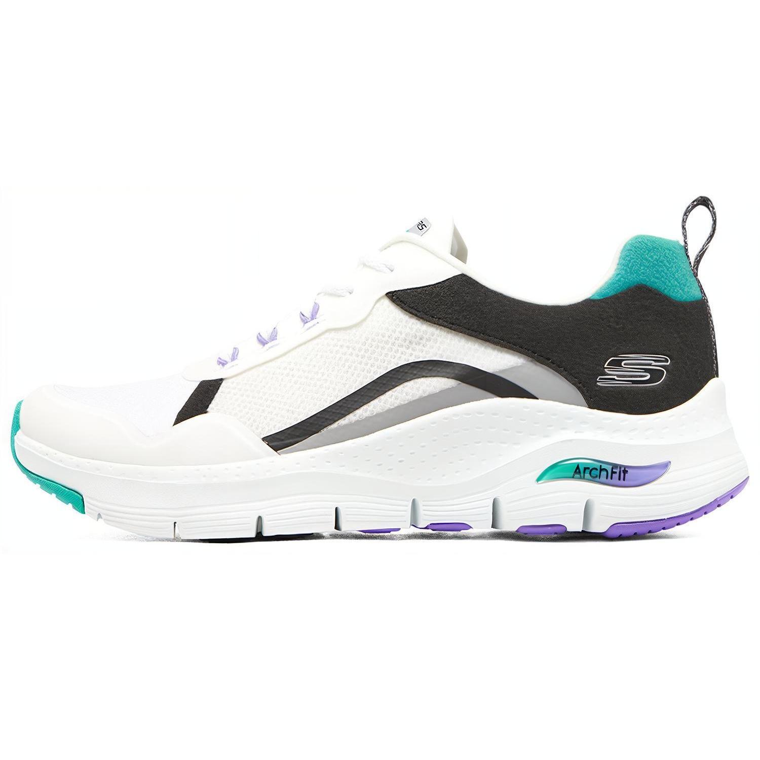 (WMNS) Skechers Arch Fit White Teal Women s 149928-WMLT EU 35