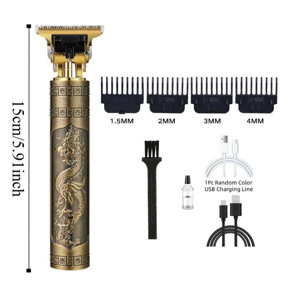 4 Limiting Combs Men's Hair Trimmer Hair Cutting Machine Head Electric Pusher  Home