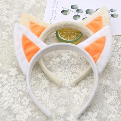 Plush Ears Hairband Costume Hair Hoops Cute Cat Ears Headband Adults Kids