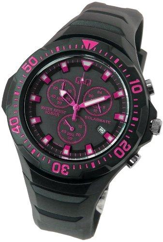 

[Citizen] Часы CITIZEN Q&Q на солнечных батареях с хронографом H034-007 розовые мужские