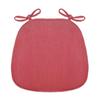 Thickened D-Shape Corduroy Seat Cushion For Dining Chairs,Classic Style,All-Season Comfort, Sewn Seam Closure, Multipurpose Use