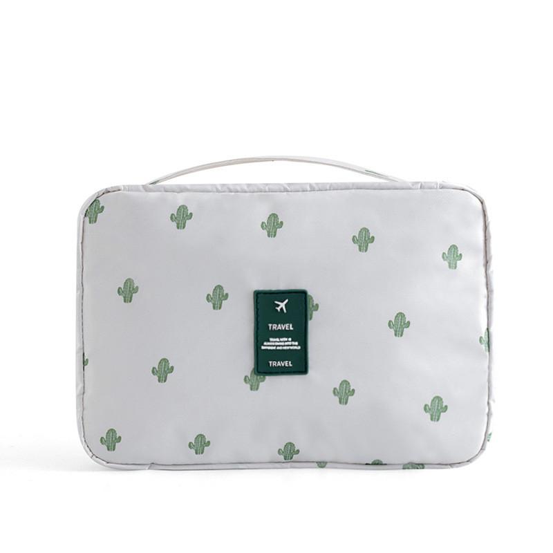 Makeup Organizer Hanging Bag With Waterproof Material For Travel And Bathroom Use