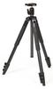 SLIK Airy L100 WQ Tripod with Double Quick Shoe Lever and Reversible Legs Set, Aluminum, 4-Section, Lock, Free-Mount Head, (Product Number 107249)