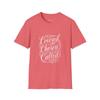 Covered Chosen Called T-Shirt | Christian Faith Typography Shirt
