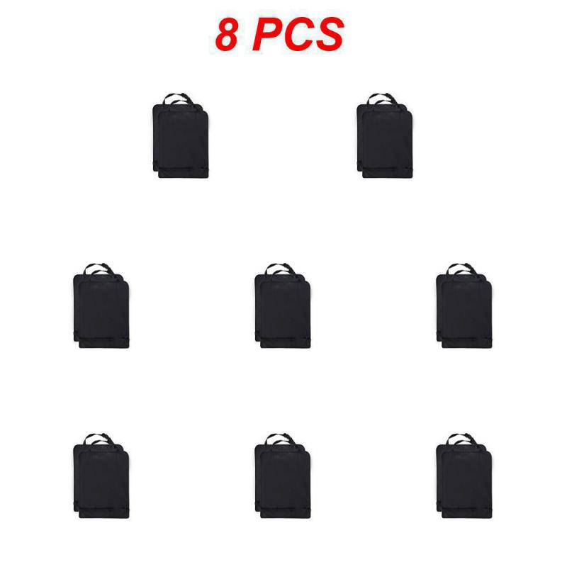 1~8 STÜCKE Autositz Rücken Schutzpolster Anti-Tritt Wasserdicht Anti-Getreten Schmutzig Reinigungsmatte Autositz Rückenlehnenbezug Innenraum Auto