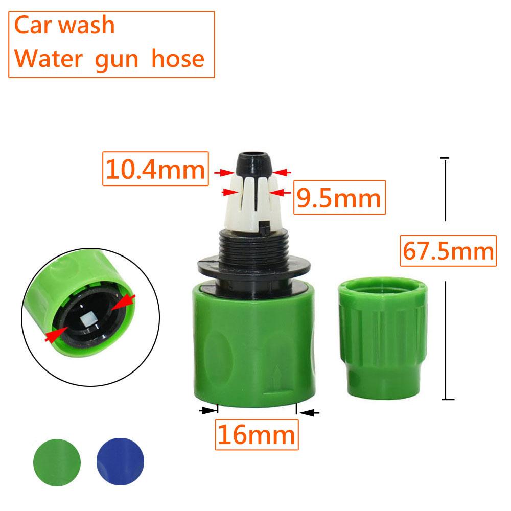 Garden Hose Quick Connector 4/7 8/11 1/2 3/4 1" Stop Water Connector Garden Watering Pipe Coupler Drip Irrigation System Fitting