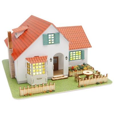 42 Pyeong Spanish Style Rural Housing Assembly Kit DIY Korea 3d Puzzle