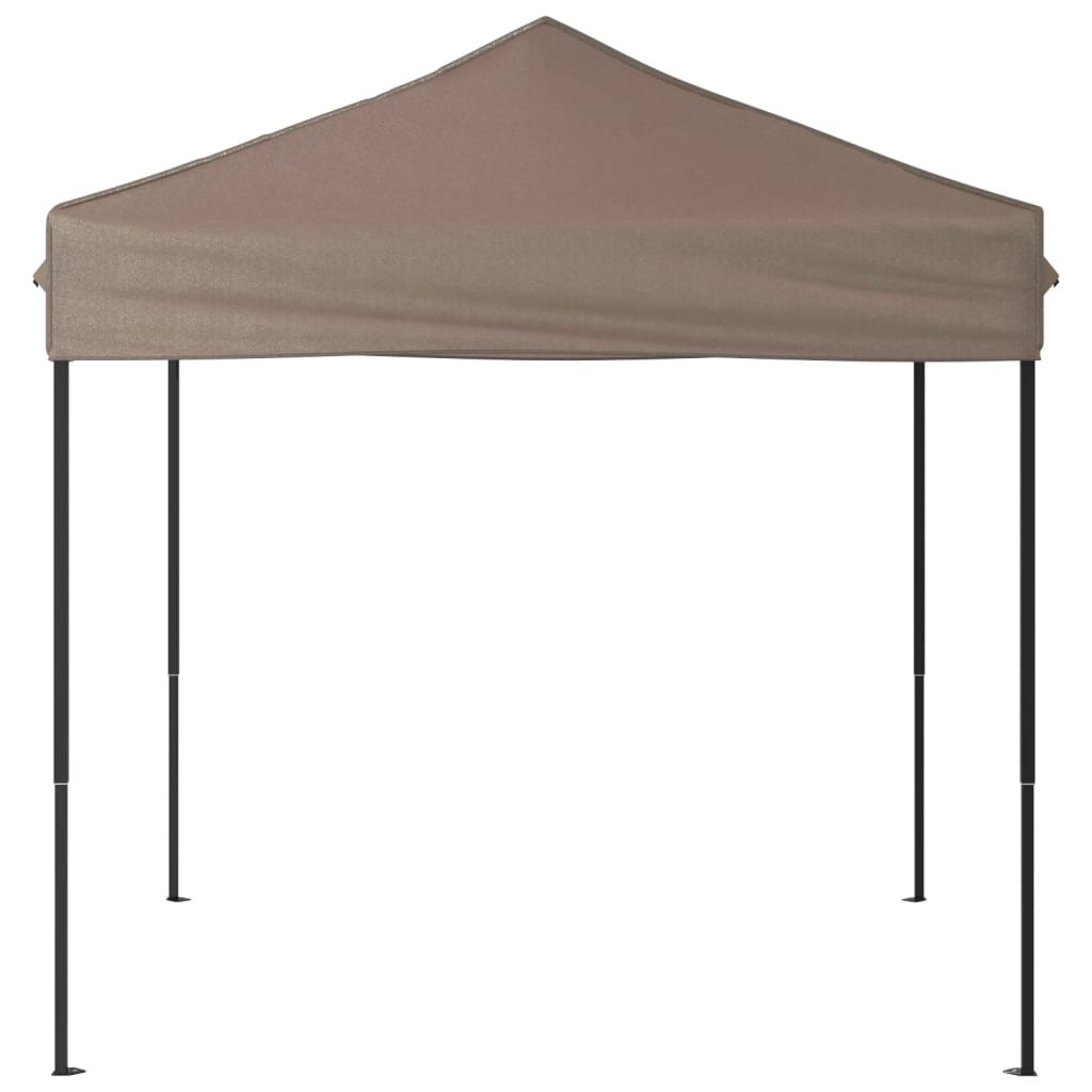Foldable Party Tent Taupe 2x2 M