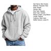 Men Quarter Zip Hoodie Waffle Hooded Sweatshirt Loose Fit Casual Pullover with Drawstring Pocket for School Gym Streetwear