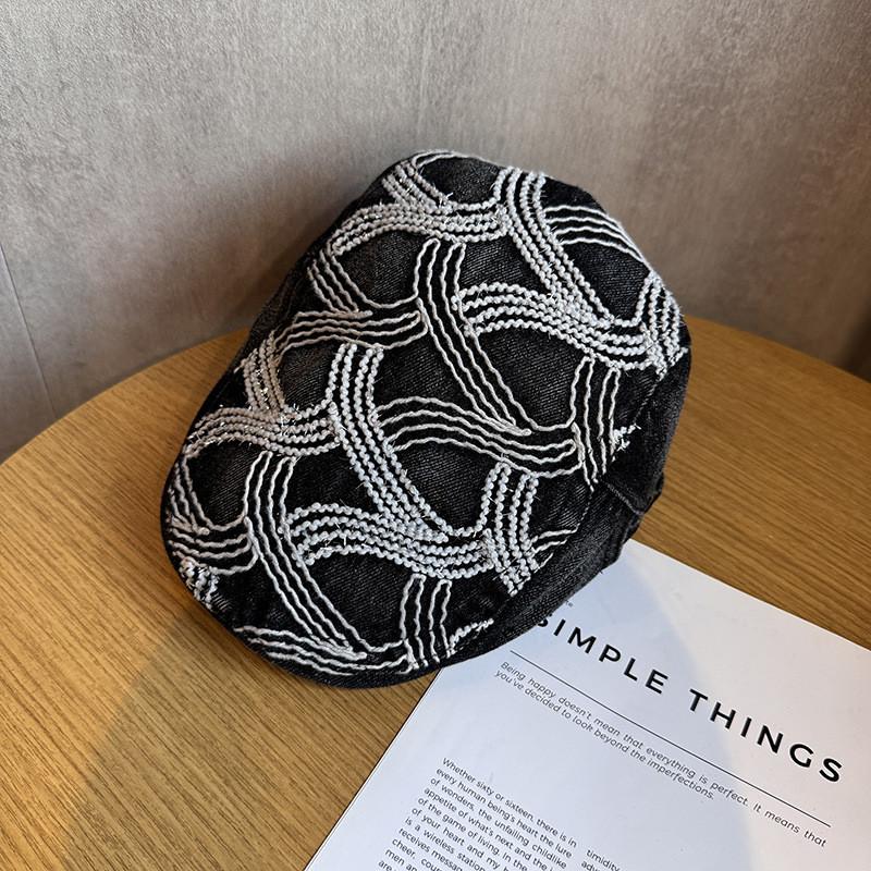 Washable Denim Baseball Cap With Breathable Cotton For Streetwear Style