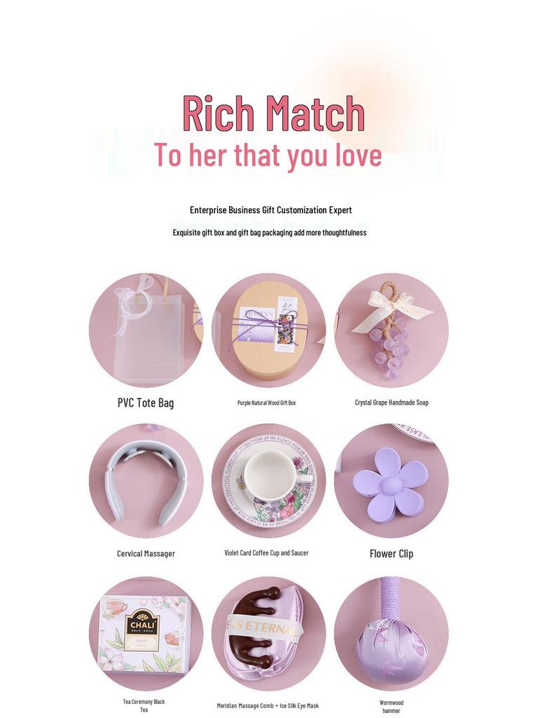 Women's Day Goddess Festival Souvenir Set - Perfect Gift for Employees and Clients