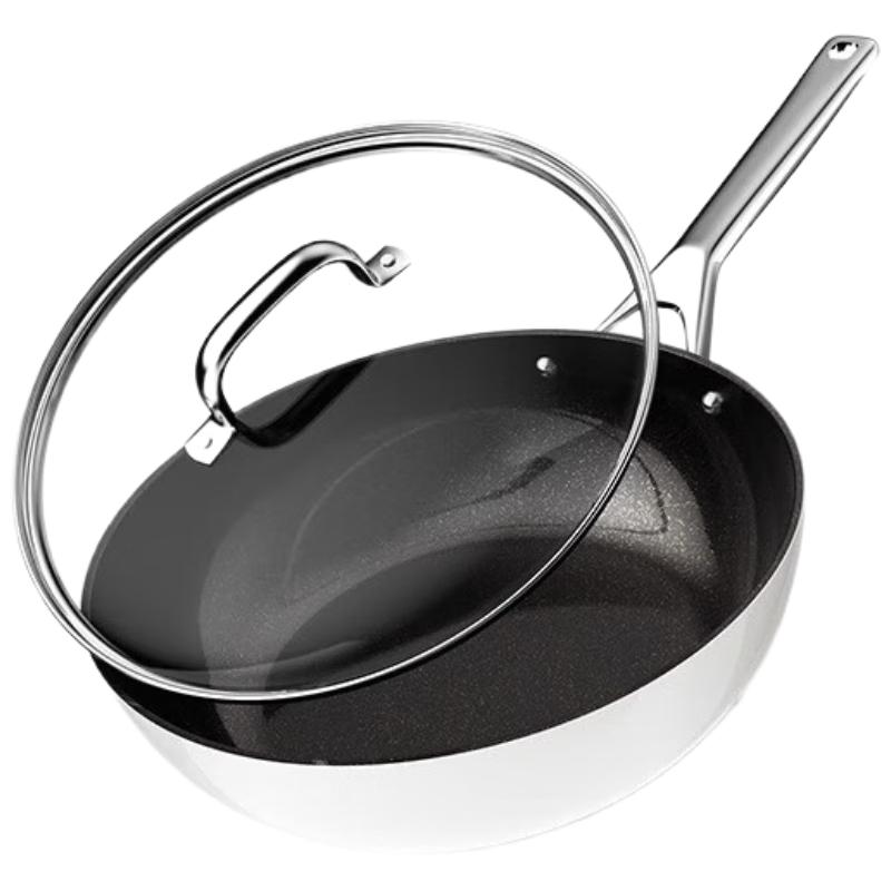 DUMIK Titanium Ceramic Non-Stick Frying Pan