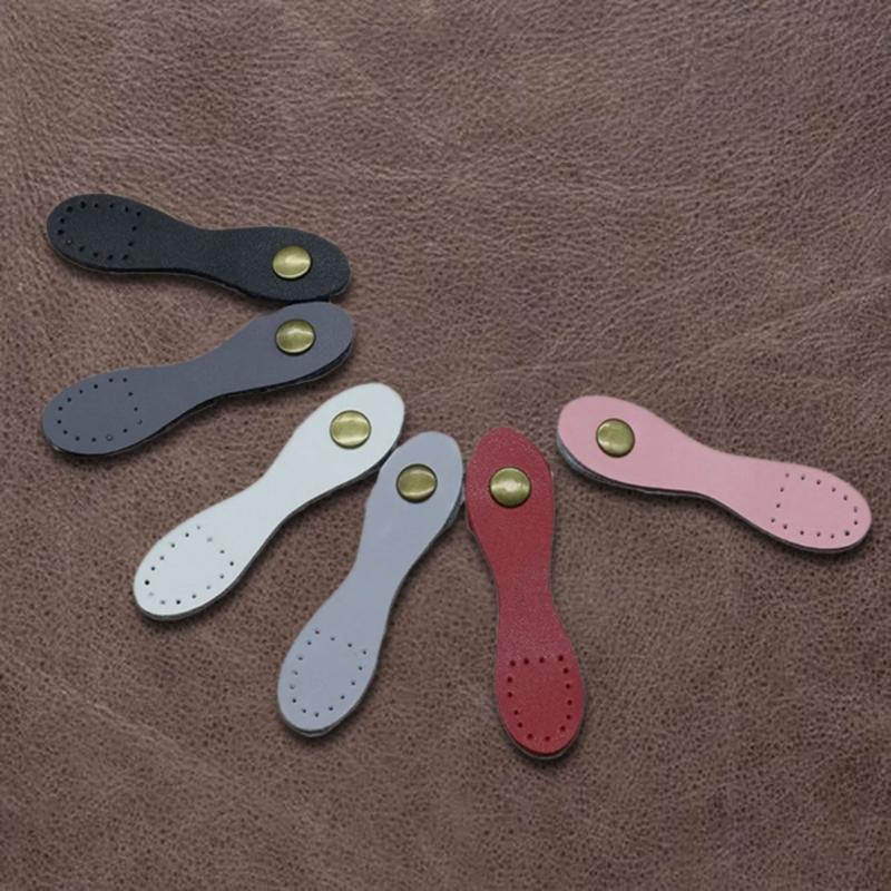 10 Pcs Sew On Leather Snap Buckles Practical Snap Button Closure Leather Purse Closure Fasteners with Sewing Holes