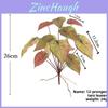 Green Plant Artificial Leaf Wall Decor With Durable Materials For Indoor Garden And Home Office Decor